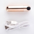 Jayden Rose Gold Rechargeable Vibrating Erection Ring