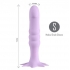 Dazey 420: Luxurious Pastel Purple Silicone Dong