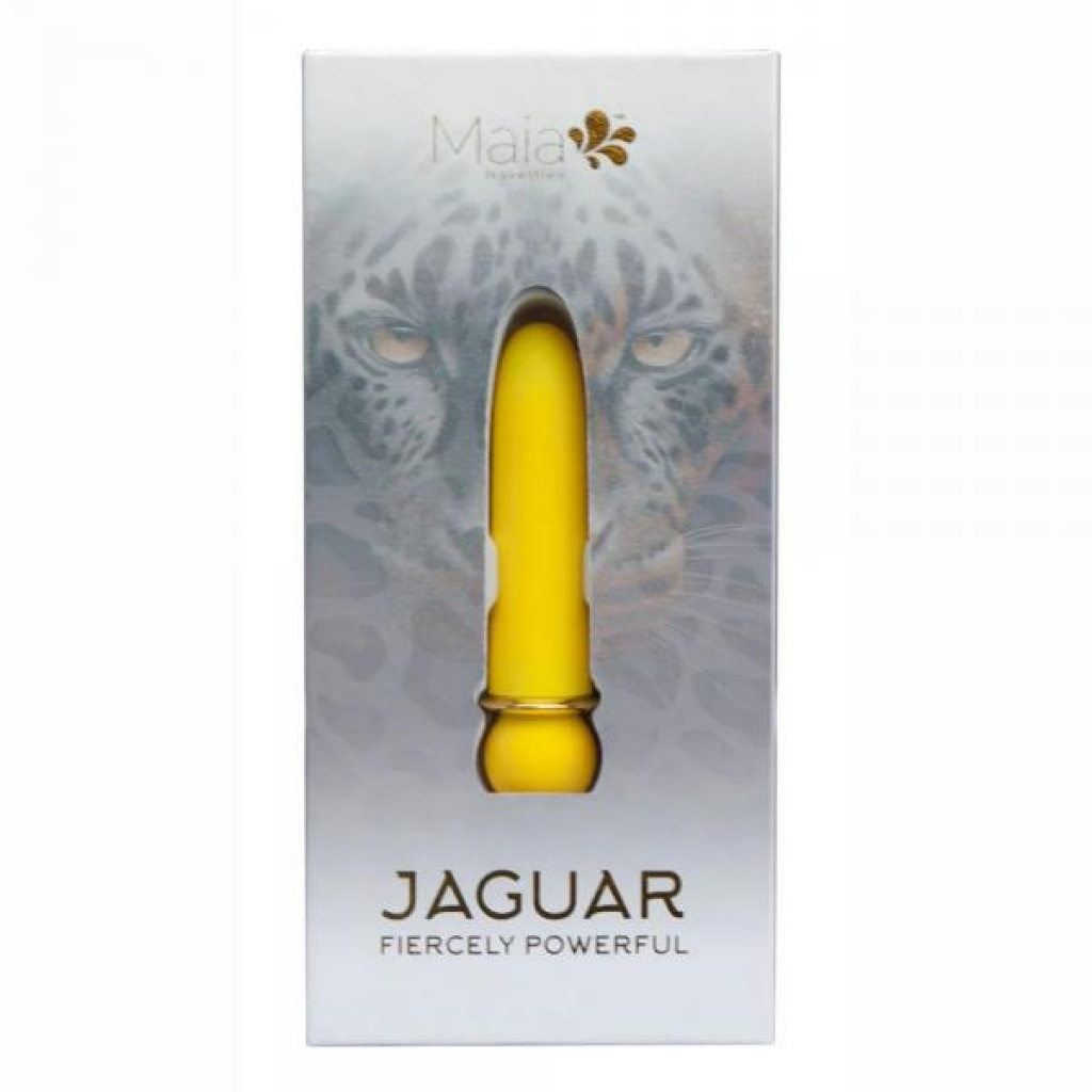 Jaguar Powerful Bullet - Yellow Rechargeable