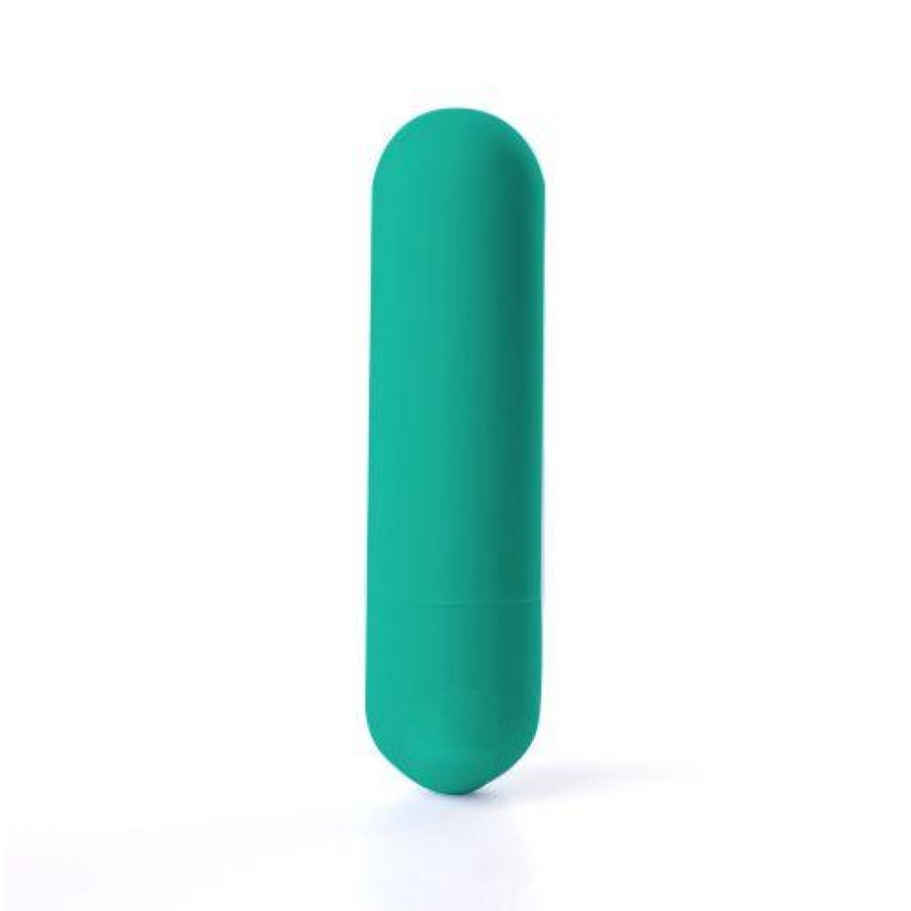 Jessi Mini Bullet Vibrator - Rechargeable Emerald Green