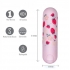 Bari Super Charged Mini Bullet With Strawberry Pattern - Compact Pleasure