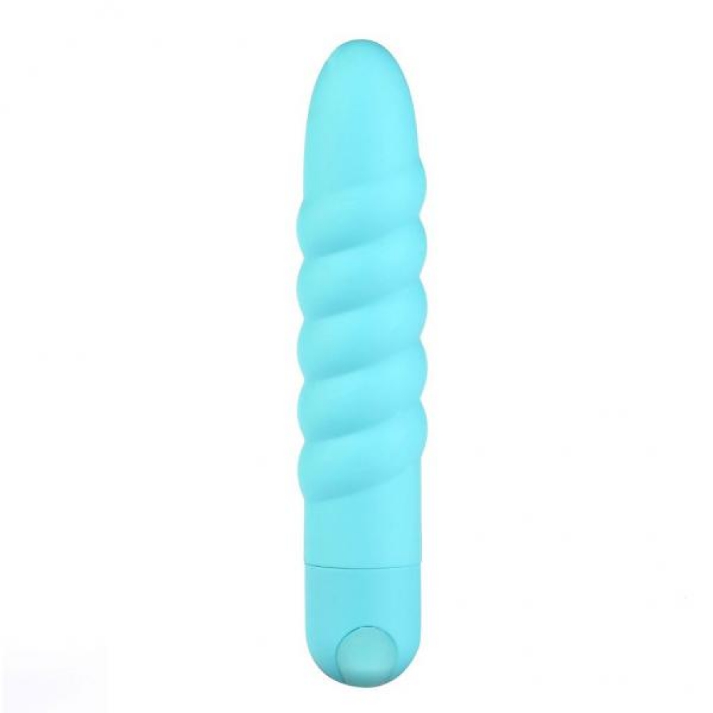 Lola Rechargeable Twisty Bullet Vibrator - Teal