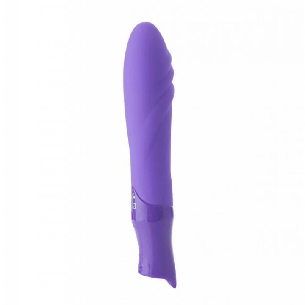 Margo Maia Silicone Textured Bullet Vibrator Purple