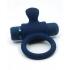 Sensuelle Silicone Bull Ring - Navy Blue