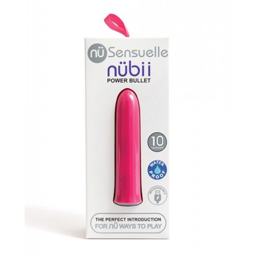 Sensuelle Nubii Bullet Vibrator – Blush Pink