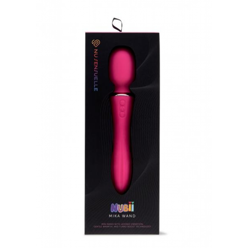 Sensuelle Nubii Mika Mini Wand Massager - Pink