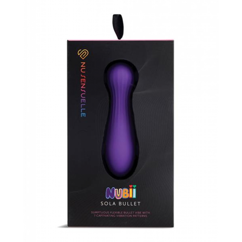 Sensuelle Nubii Sola Bullet Vibrator in Purple