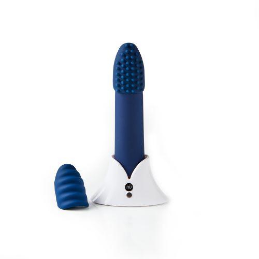 Sensuelle Point Plus Bullet Vibrator - Blue With 2 Sleeves