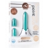 Sensuelle Point Plus Teal Blue Bullet Vibrator - Versatile Pleasure