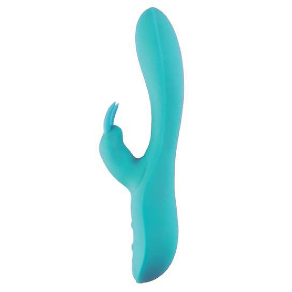 Sensuelle Brandii Bendable Rabbit Vibrator in Teal Blue