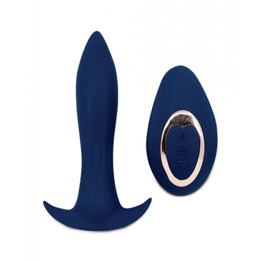 Sensuelle Remote Control Power Plug in Navy Blue