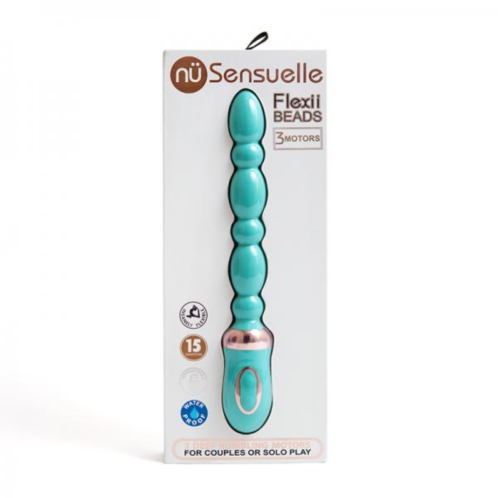 Sensuelle Flexii Beads Vibrator - Aquatic Delight