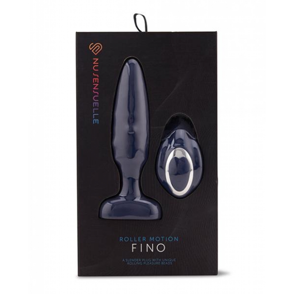 Sensuelle Fino Roller Motion Plug in Navy Blue