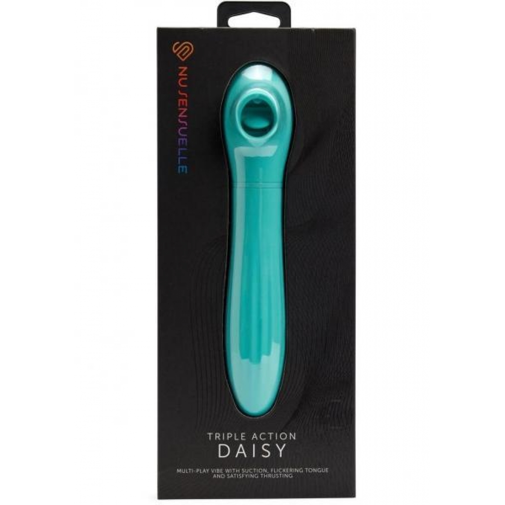 Sensuelle Triple Action Daisy Electric Vibe - Electric Blue