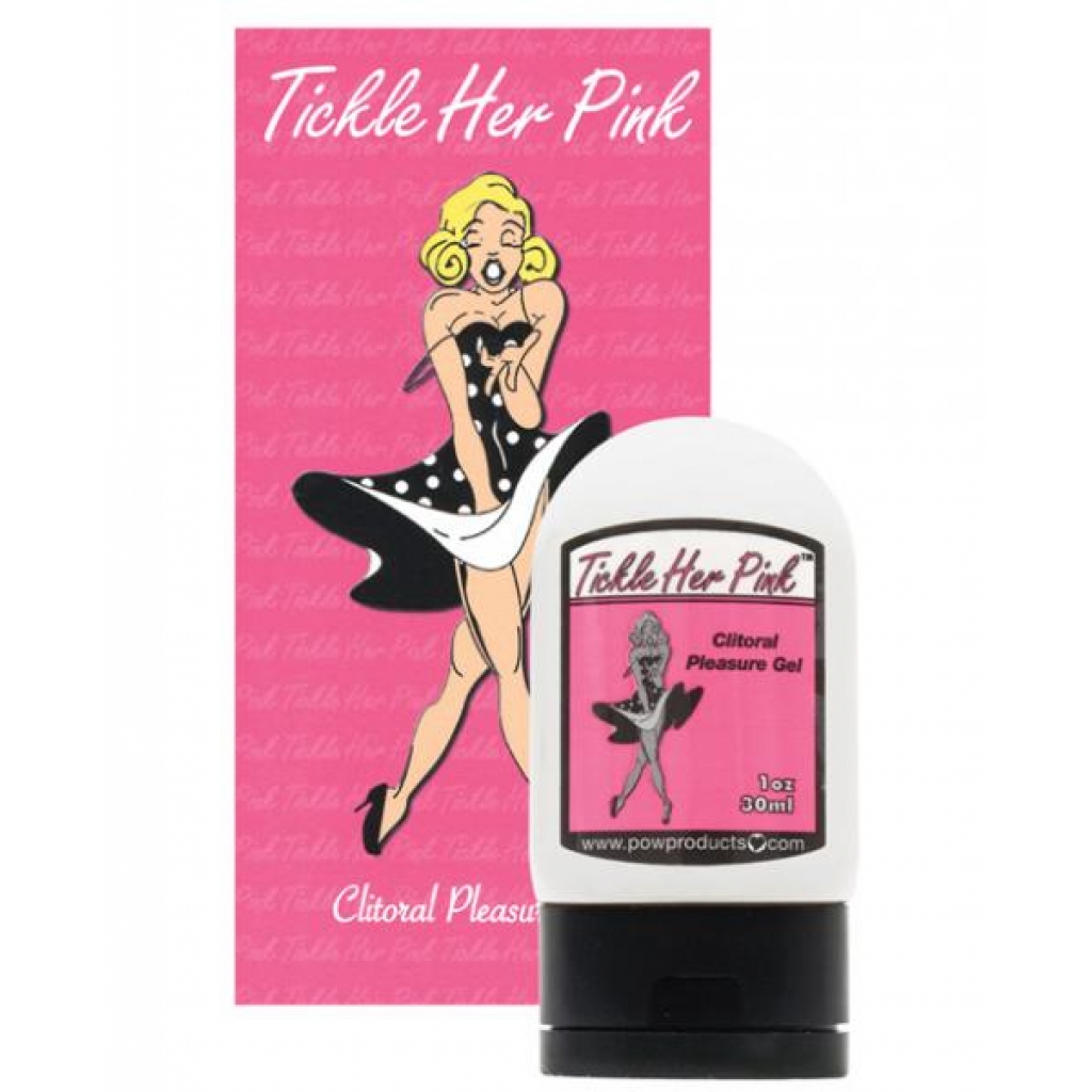 Tickle Her Pink Clitoral Pleasure Gel Foil - .10oz Pack