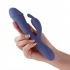 Obsessions Scarlett Dark Blue Rabbit Vibrator - Warm and Powerful