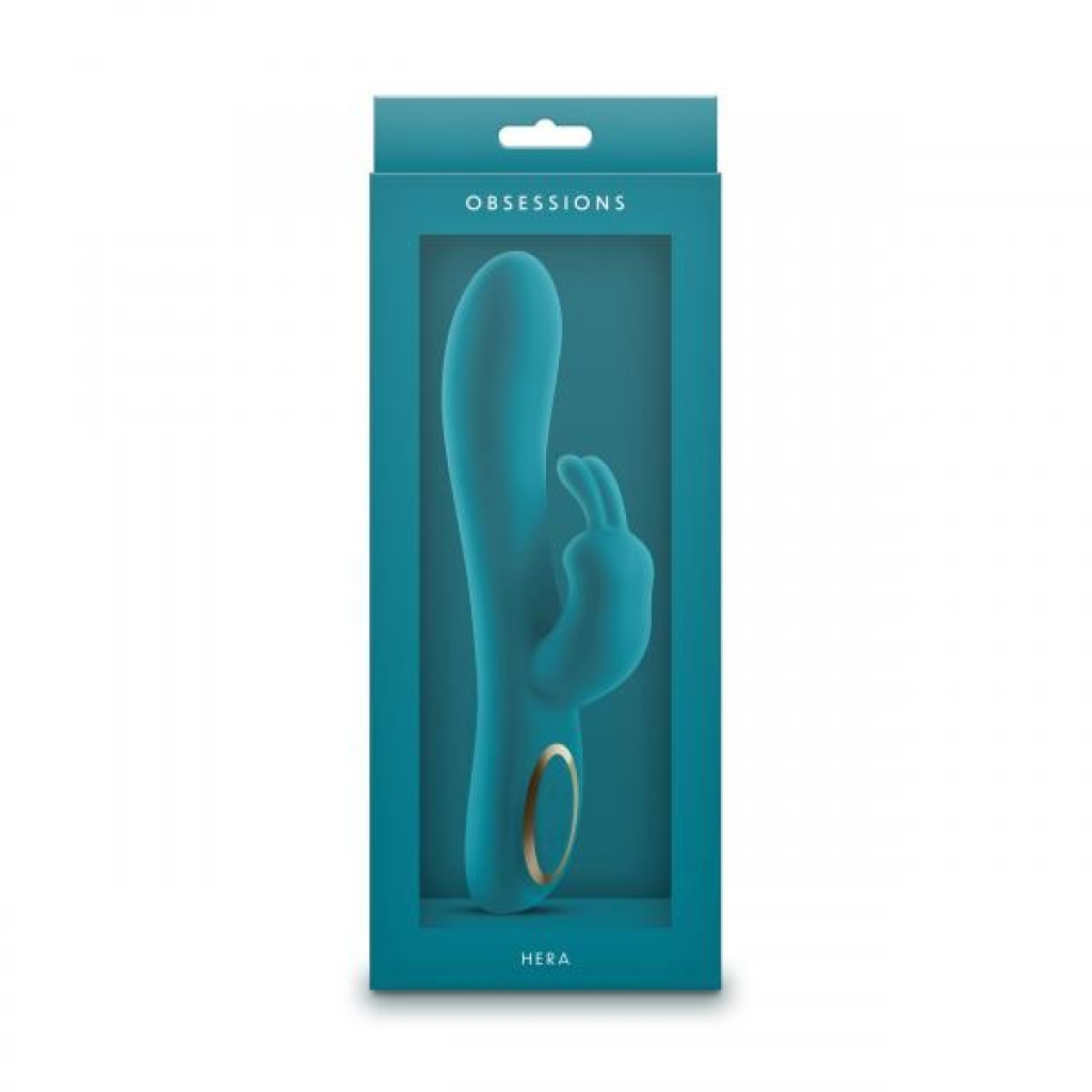 Obsessions Hera Dark Green Rabbit Vibrator