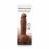 Colours Pleasures Vibrating 5-Inch Dildo - Brown