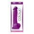 Colours Pleasures - 8-Inch Silicone Dildo - Purple