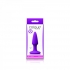 Colours Pleasures Mini Plug - Compact Anal Toy in Purple