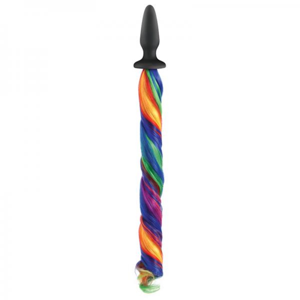 Unicorn Tails Rainbow Butt Plug - Fun and Fantasy