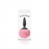 Bunny Tails Mini - Black Pink Fur