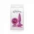 Glams Mini Butt Plug - Pink Gem