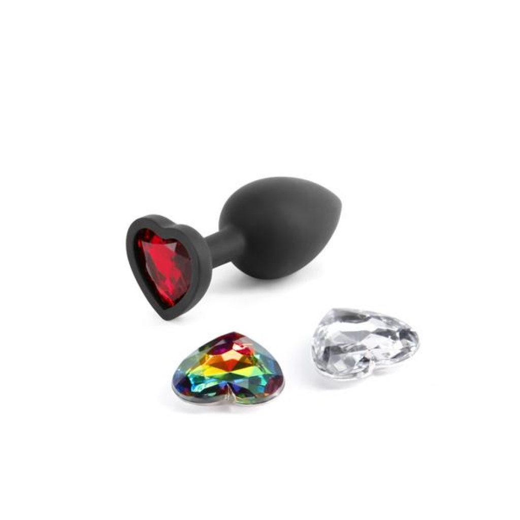 Glams Xchange Heart Gem Stone Small Plug