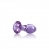 Crystal Gem Purple - Luxurious Glass Pleasure Plug