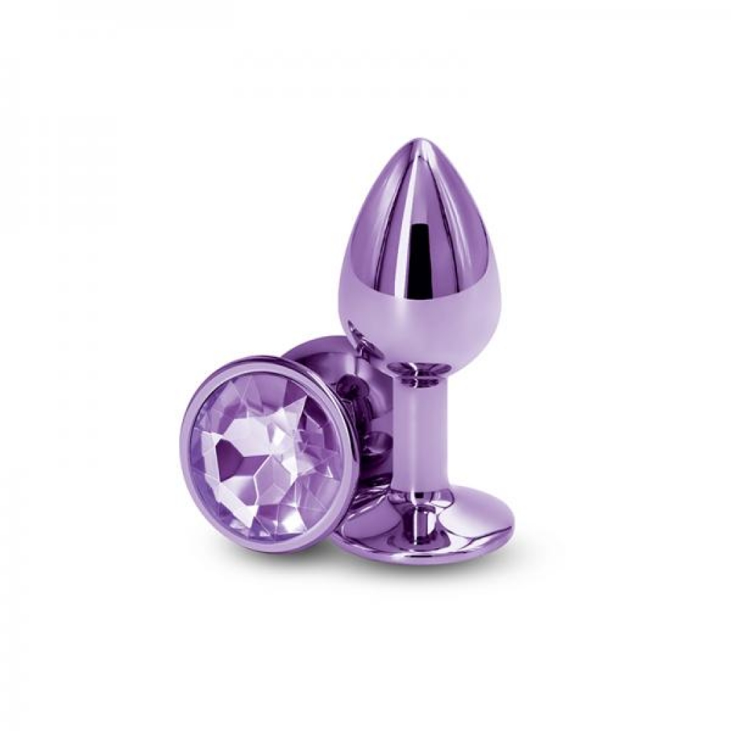 Rear Assets Small Butt Plug - Purple - Elegant Design