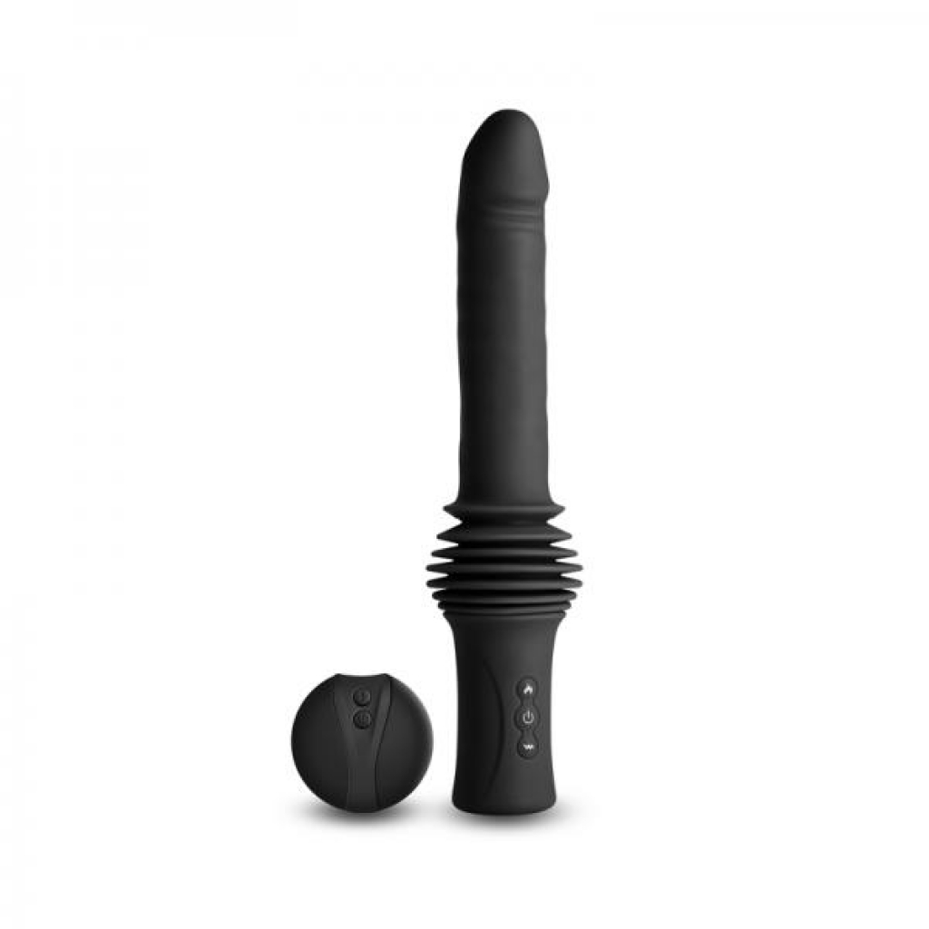 Renegade Super Stroker Realistic Vibrator - Black