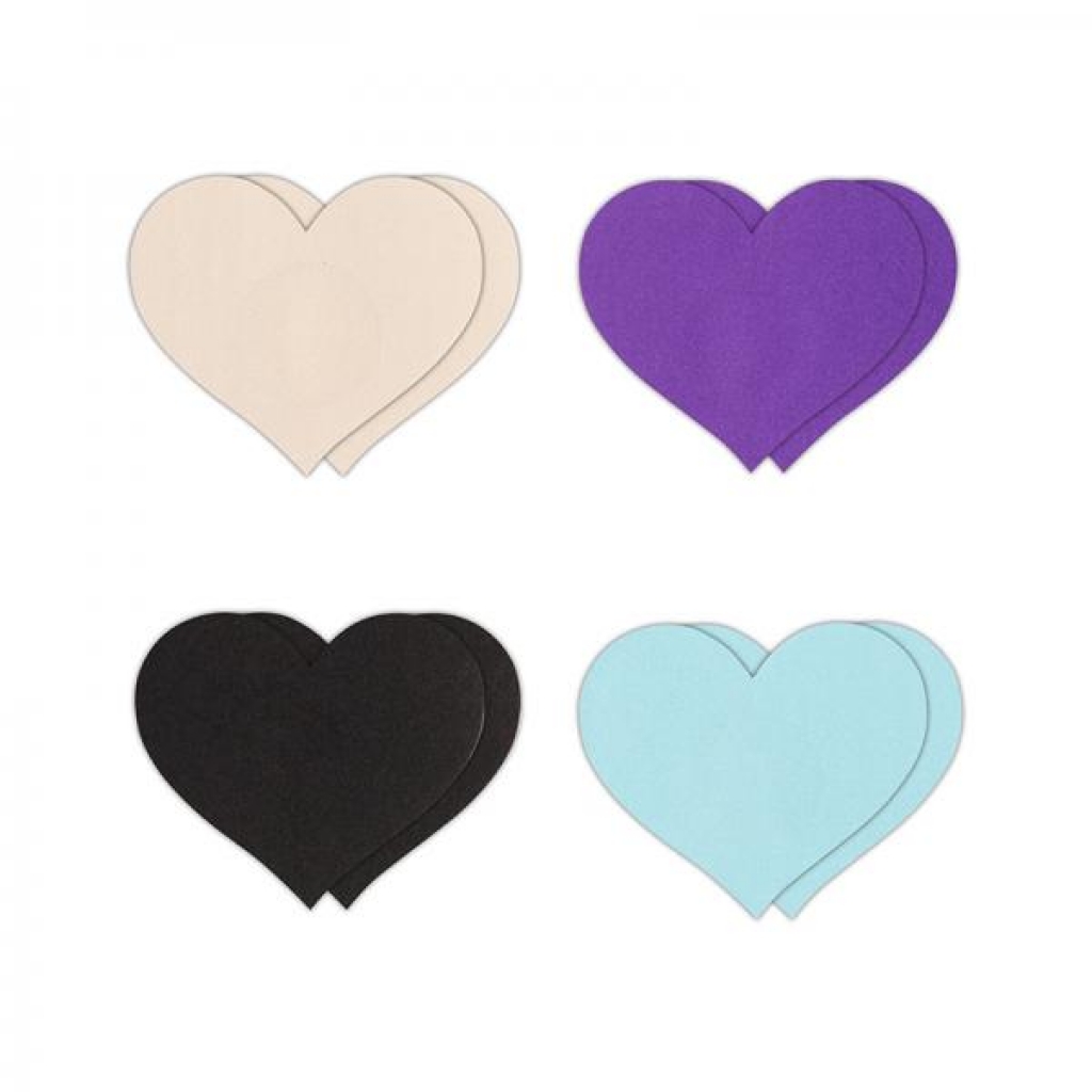 Pretty Pasties Heart I Assortment - 4 Pair