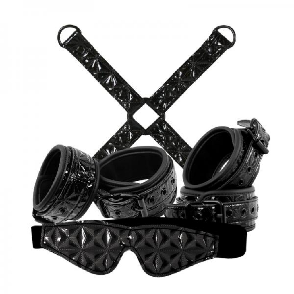 Sinful Bondage Kit in Black - Ultimate BDSM Experience