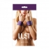 Lust Bondage Wrist Cuff - Purple Luxury Restraints