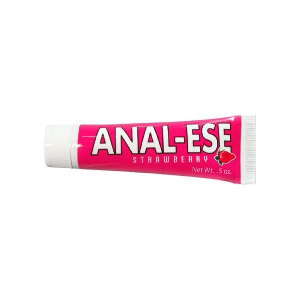 Anal Ese Flavored Lubricant - Strawberry 0.5oz