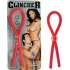 Clincher Adjustable Rubber Penis Ring - Red