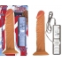 All American Whopper 7-Inch Vibrating Dildo - Beige