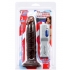 All American Whopper Vibrating Dildo - 7 Inch Brown