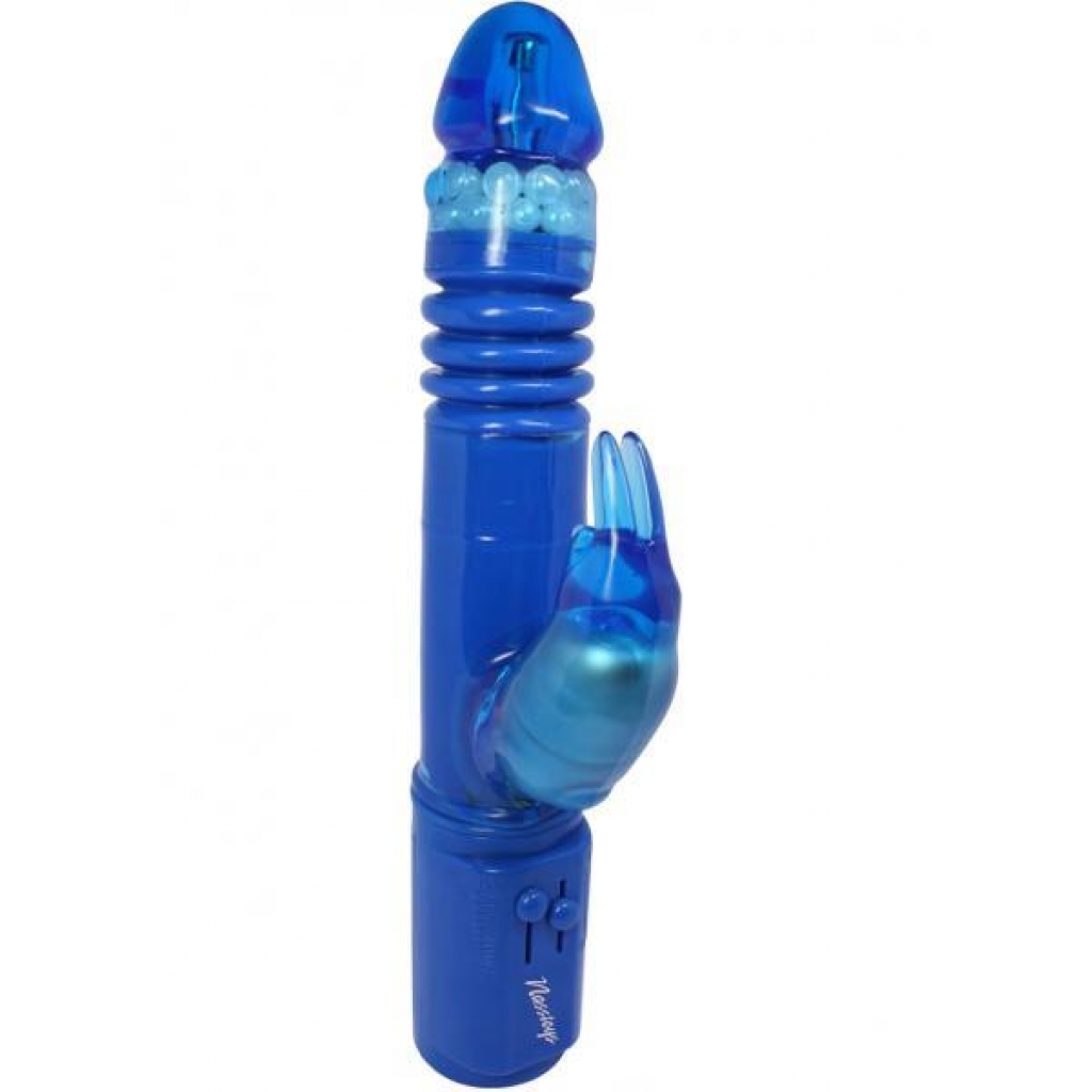 Deep Stroker Rabbit Vibe with Clit Stimulator - Maximize Pleasure