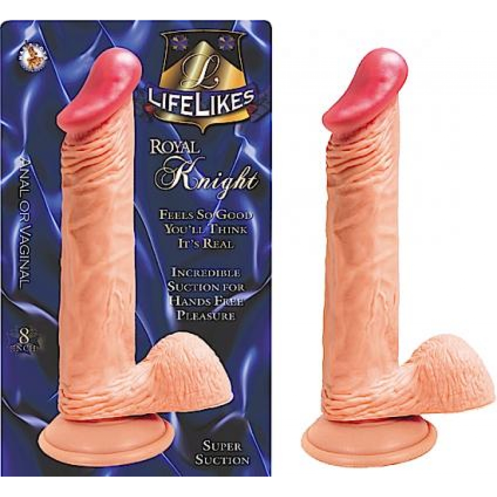 Lifelikes Royal Knight - 8 Inch Realistic Dildo