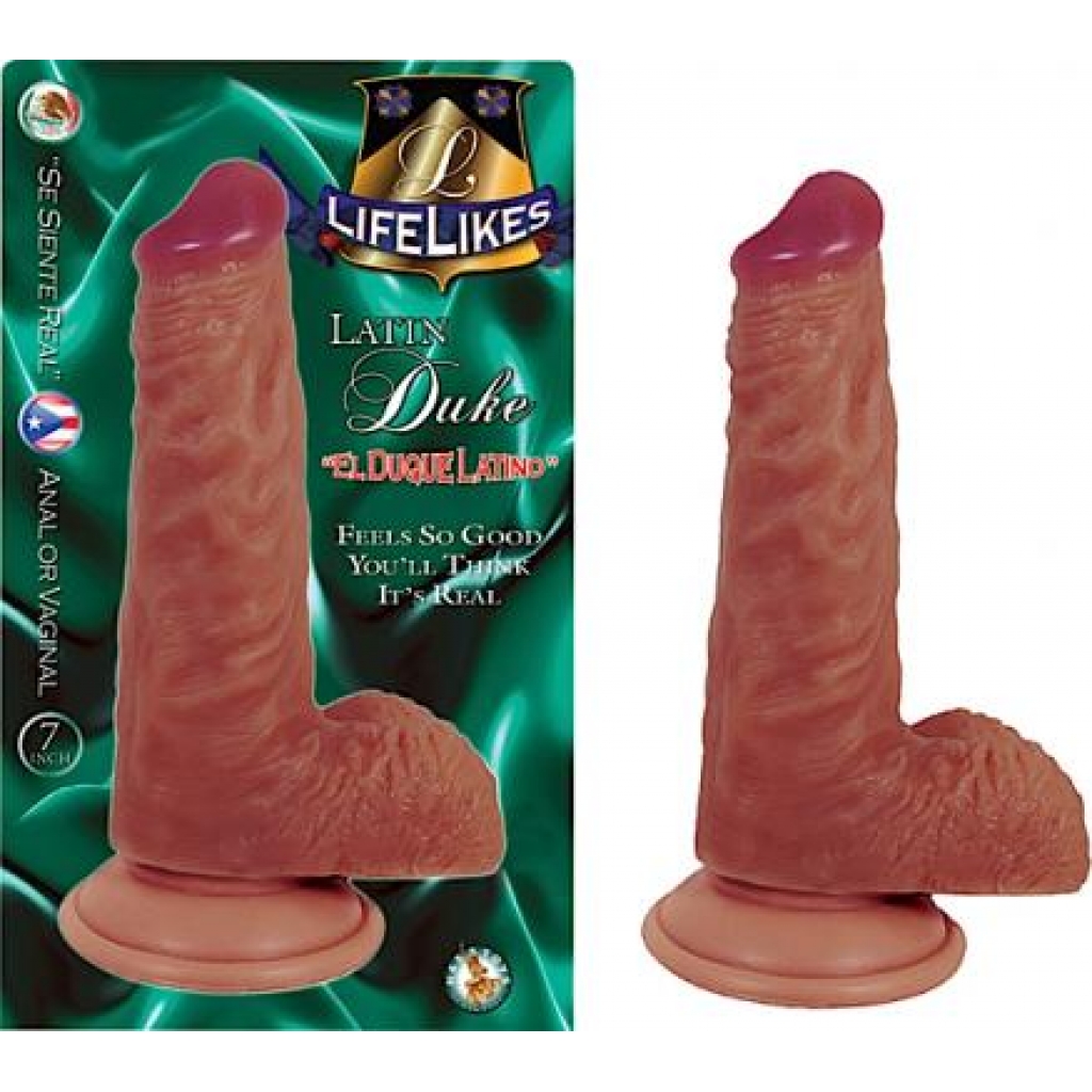 Lifelikes Latin Duke Dildo - 7 Inches