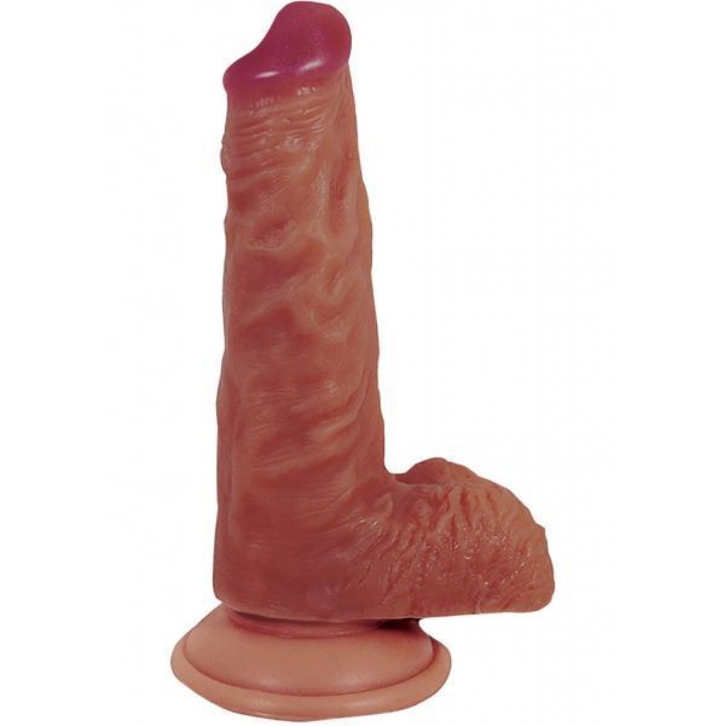 Lifelikes Vibrating Latin Duke Dong - 7 Inches