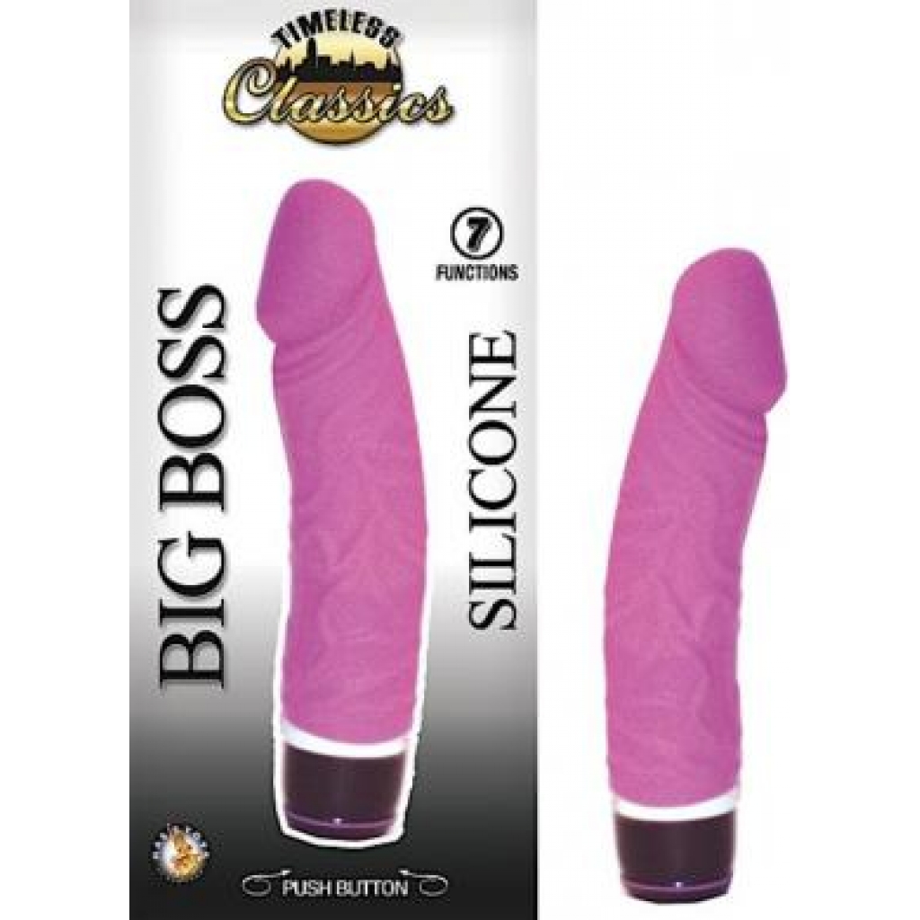 Timeless Classics Big Boss Vibrator - Pink Pleasure