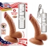 Latin American Mini Whopper - 5 inches Curved Vibrating Dong