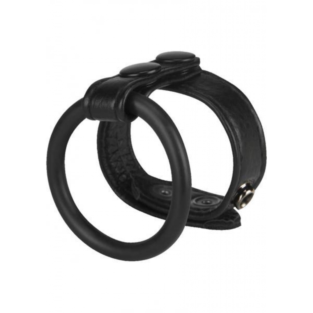 Macho Supreme Stamina Snap On Duo Ring - Classic Black