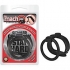 Macho Supreme Stamina Snap On Duo Ring - Classic Black