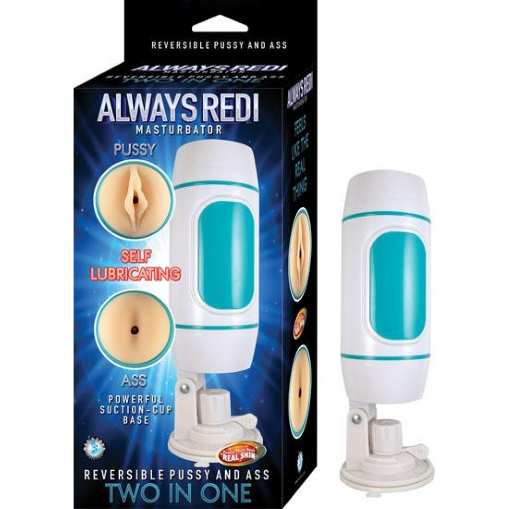 Always Redi Masturbator - Pussy & Ass 2 in 1 Beige