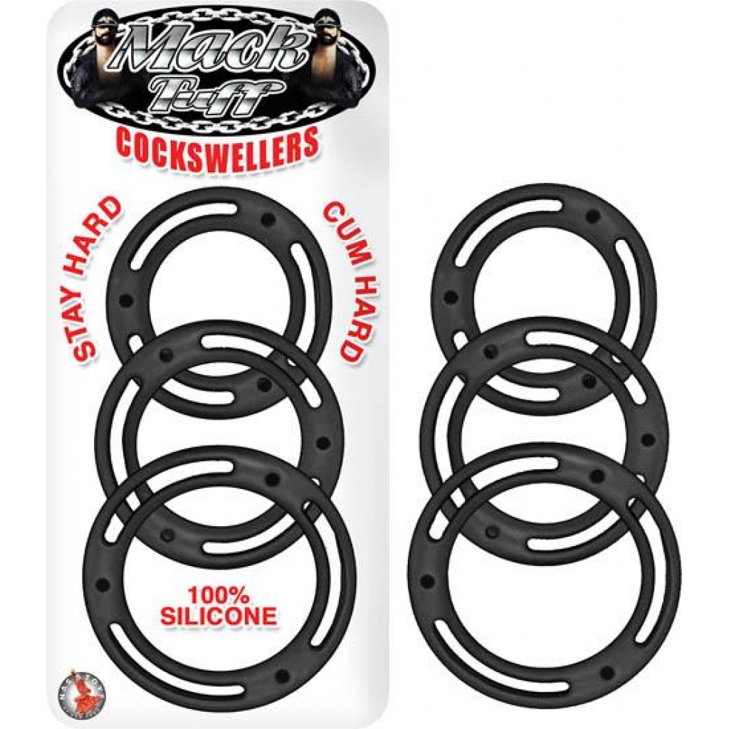 Mack Tuff Penisswellers - Black Erection Enhancers Set