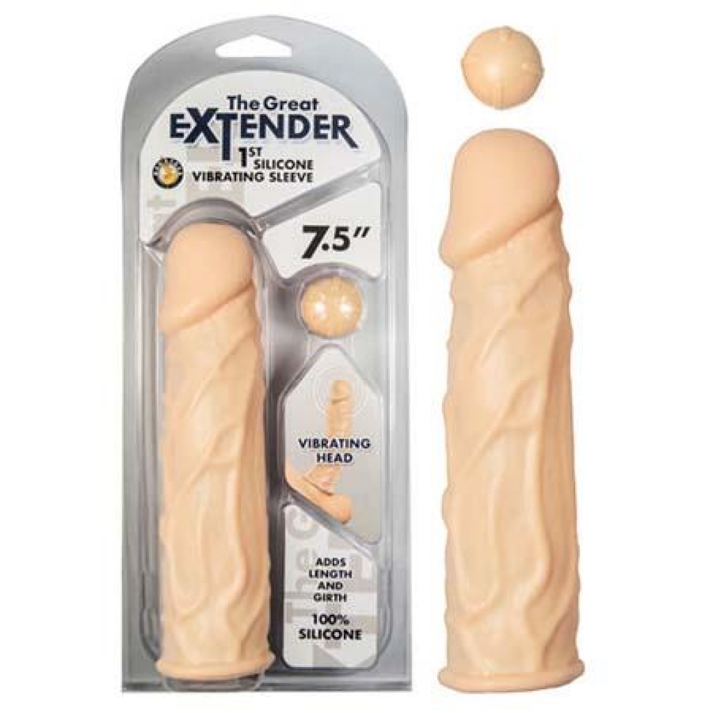 The Great Extender - 7.5-Inch Vibrating Sleeve