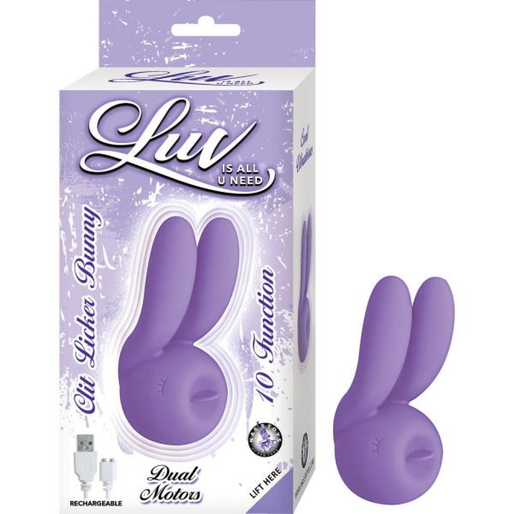 Luv Clit Licker Bunny - Purple Vibrator